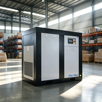 Pemampat Udara Skru Putar 75 Hp